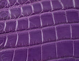 Fendi Purple Crocodile Medium Peekaboo GHW
