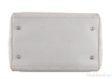 White Quilted Cannage Bag