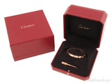 Rainbow LOVE Rose Gold Bracelet