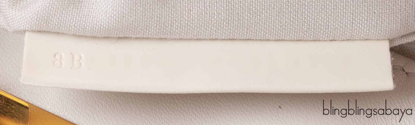 White Crocodile Medium Peekaboo GHW