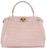 Mini Baby Pink Crocodile Peekaboo