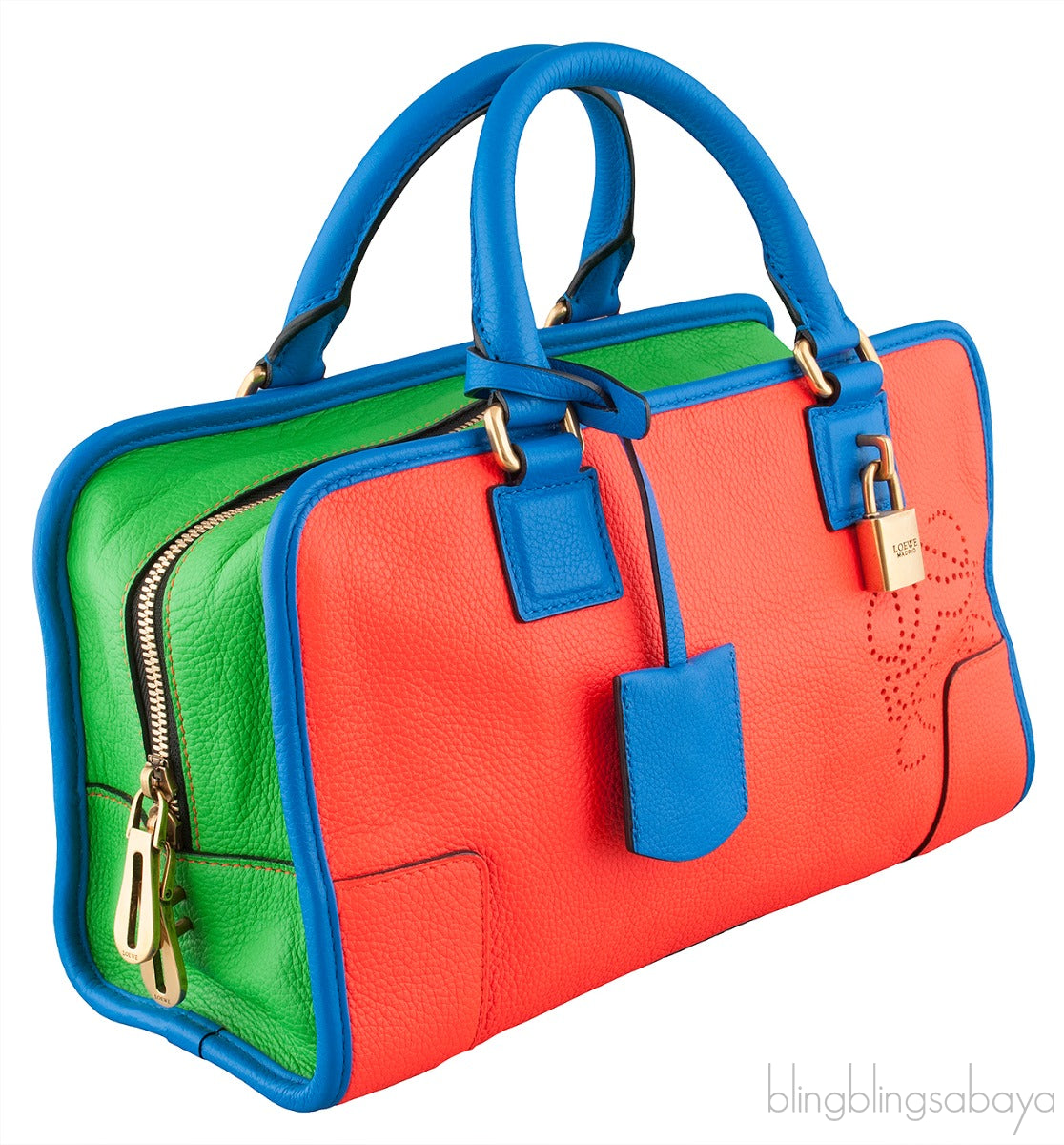 Amazona 28 Tri-color Satchel