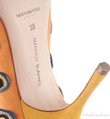 Multicolor Caritas Suede Heels