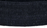 Dolce & Gabbana Black Elastic Waist Belt