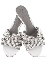 Galaxy White Heeled Sandals