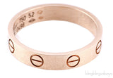 Yellow Gold LOVE Ring