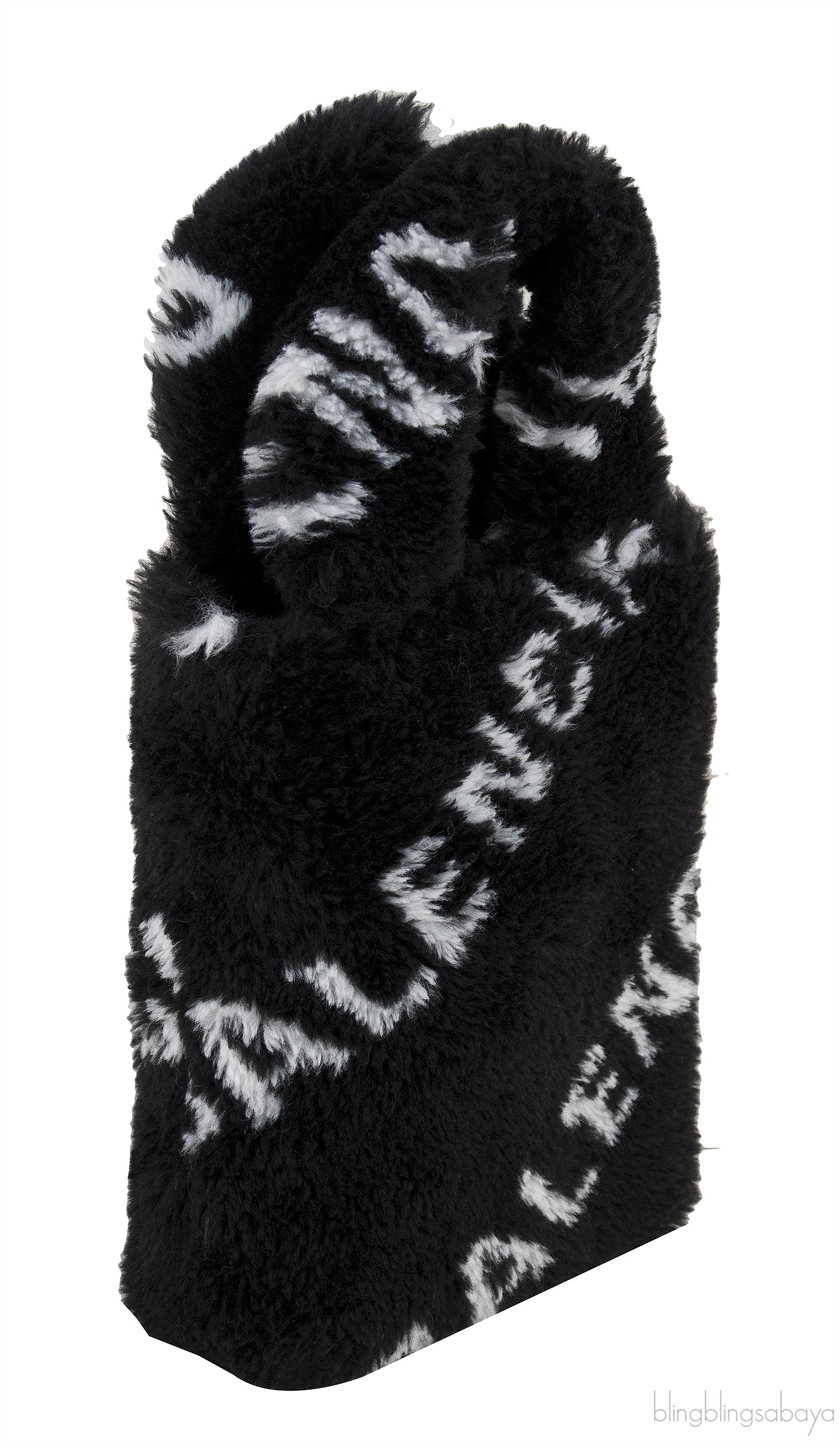 Faux Fur Phone Holder Bag