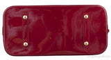 Alma Red Monogram Vernis Bag
