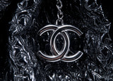 Black Patent XXL Symbol Tote