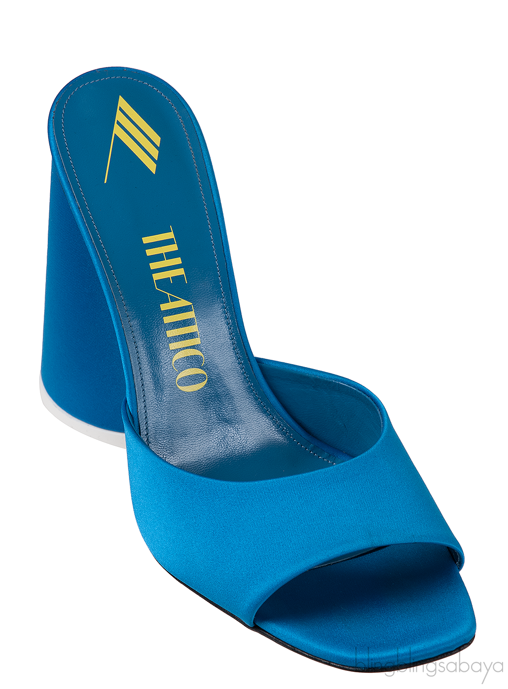 Attico Blue Luz Mule Sandals