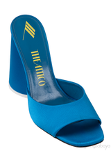Attico Blue Luz Mule Sandals