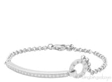 Possession White Gold Diamond Brac