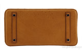 Birkin 30 Ostrich Gold PHW