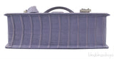 Christian Dior Mitzah Lilac  Crocodile Medium Tote