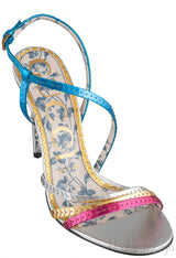 Haines Sequined Sandals Multicolor