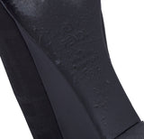 Mid-Heel Wedge Medallion Flats