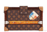 Monogram Brown Trim  Petite Malle PHW