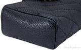 Chanel Black Quilted Phone Holder GHW