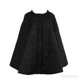 Christian Dior Black Quilted  A-line Midi Skirt