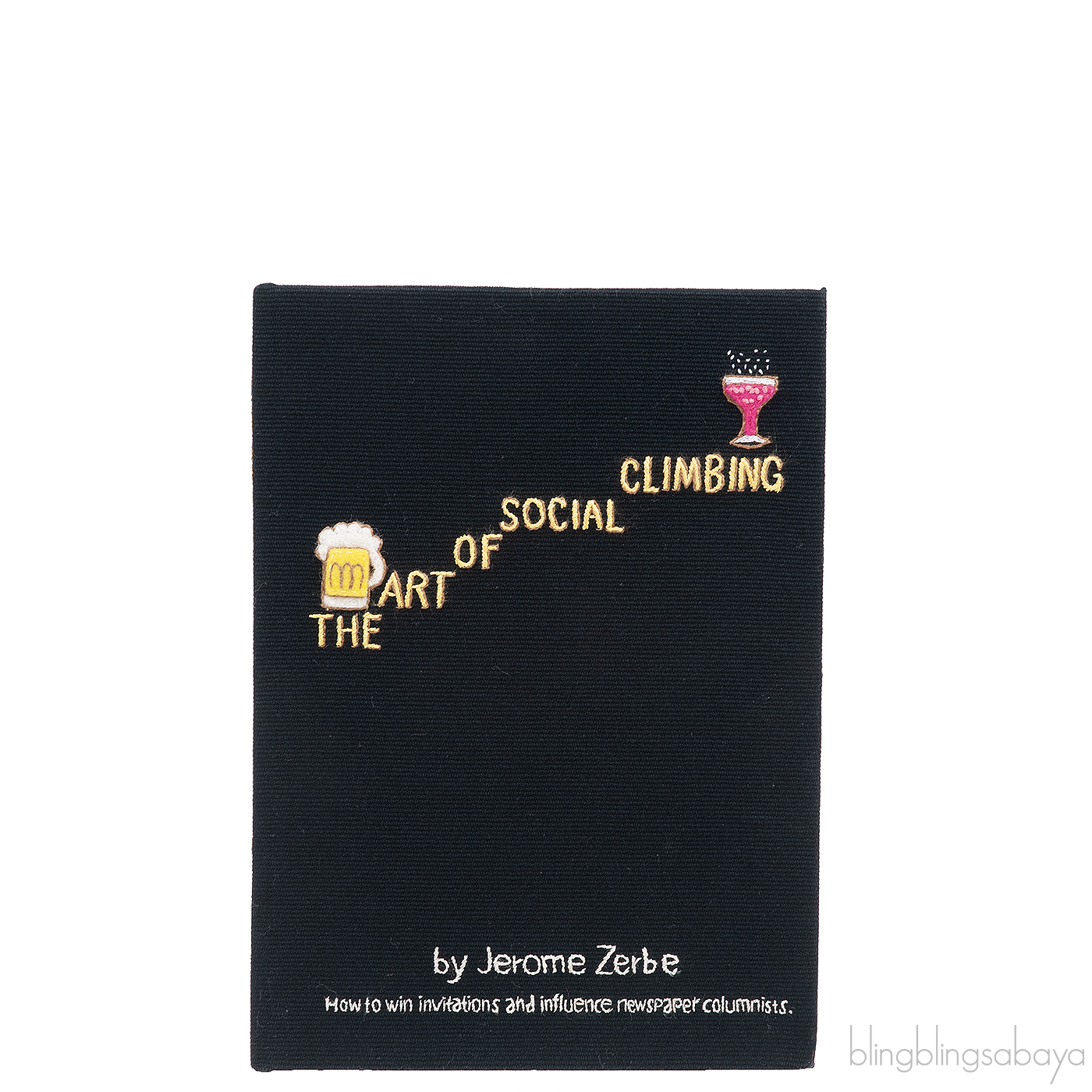 The Art of Social Climbing Book Clutch