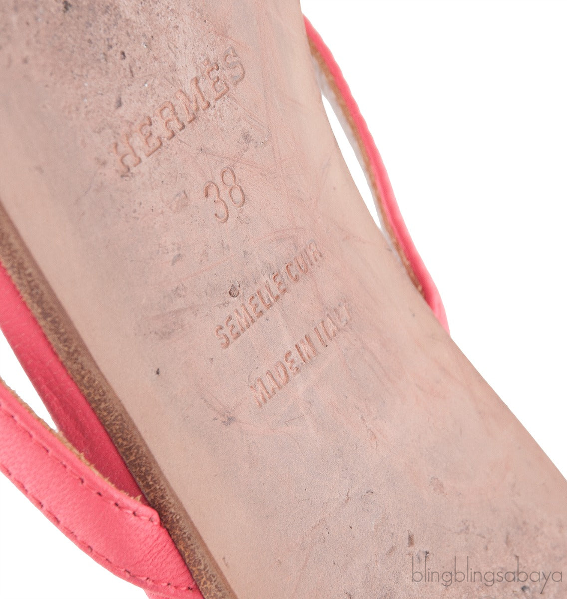Chaine d\'Ancre Pink Slip-on Sandal