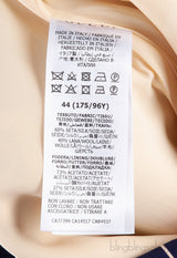 Printed Silk & Wool Cady Maxi Dress