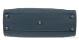 Fendi Selleria Peekaboo Dark Green Medium Python Handle Bag