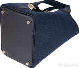 Picotin 18 Blue Nuit Feutre Wool & Black Swift GHW