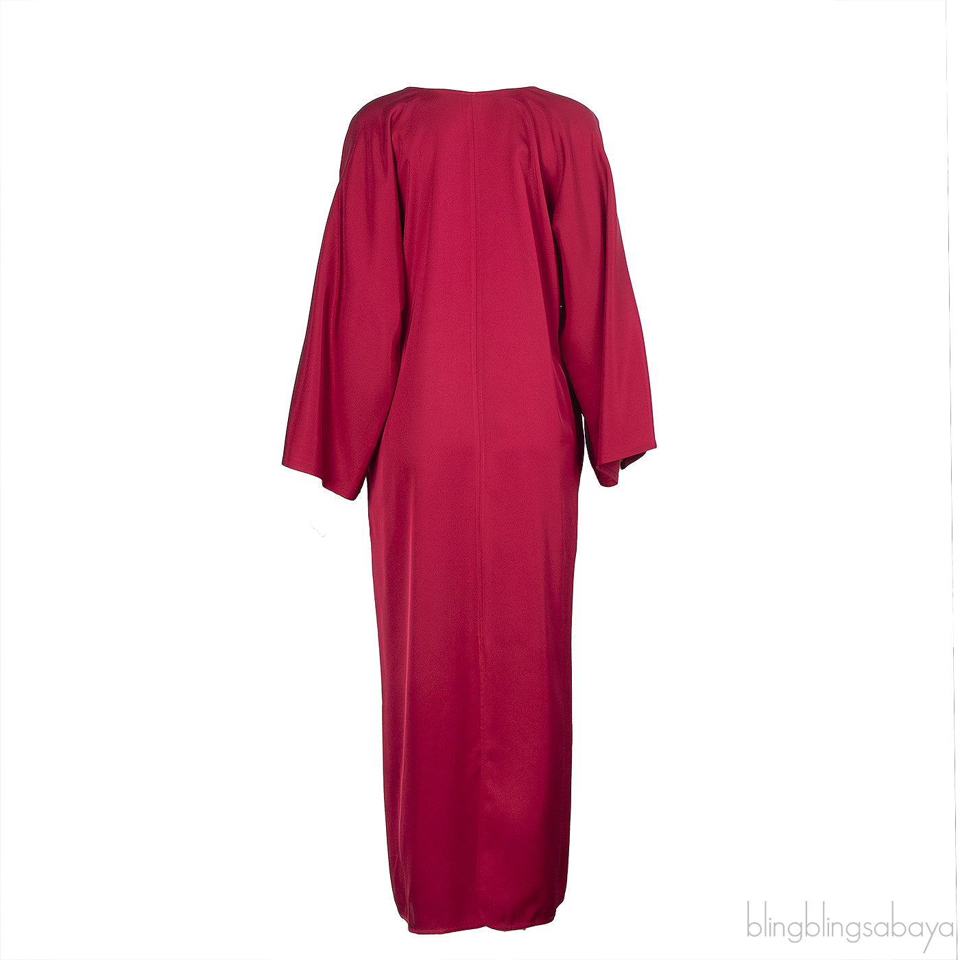 By Malene Birger Burgundy Caftan Dress
