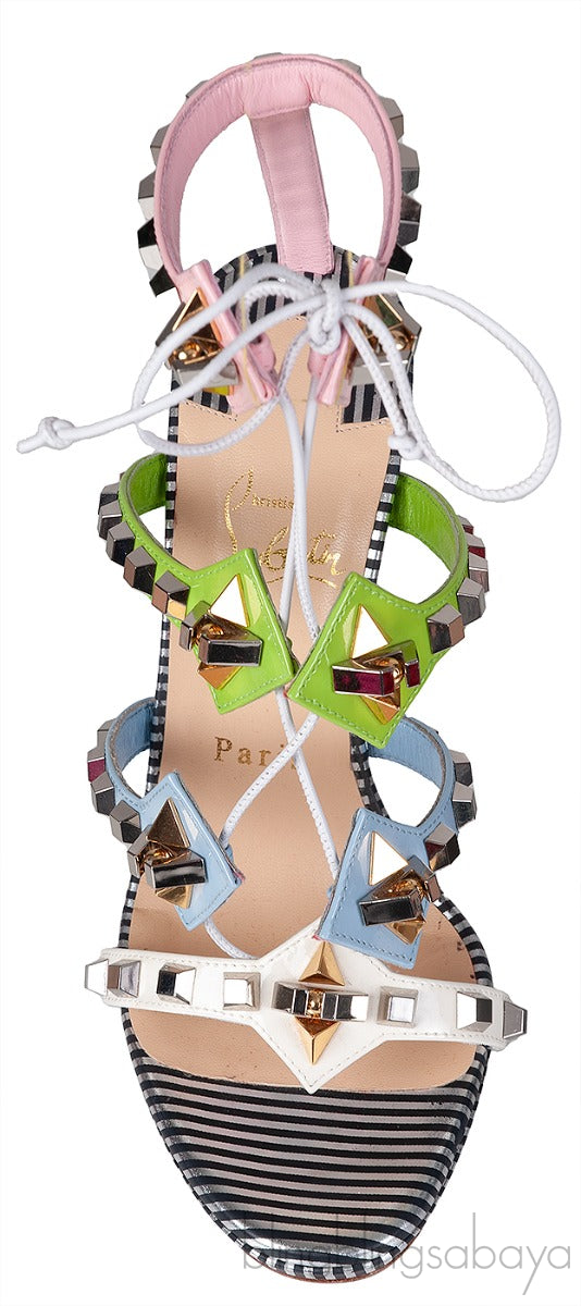 Multiplaticool Studded Multicolor Sandals