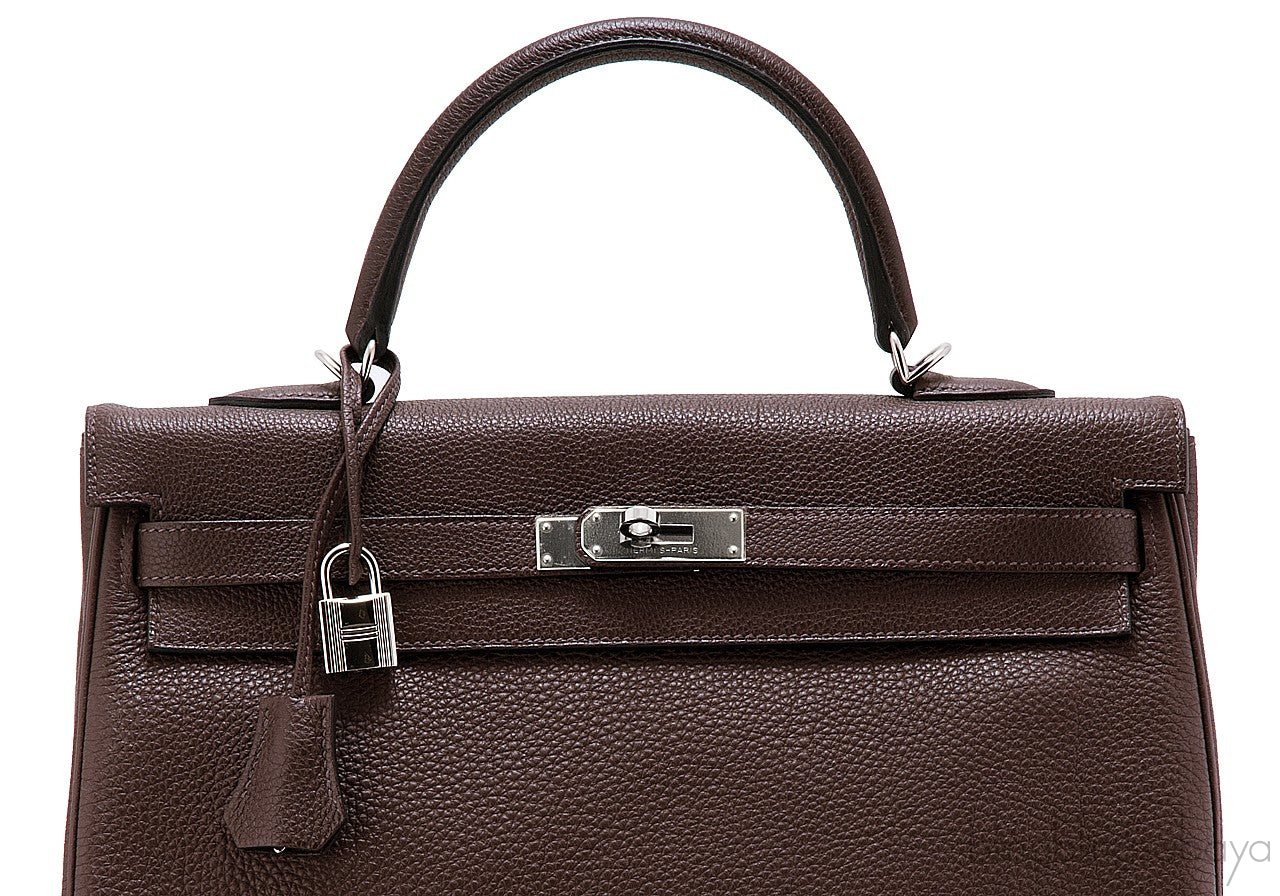 Kelly 35 Choco Brown Retourne PHW