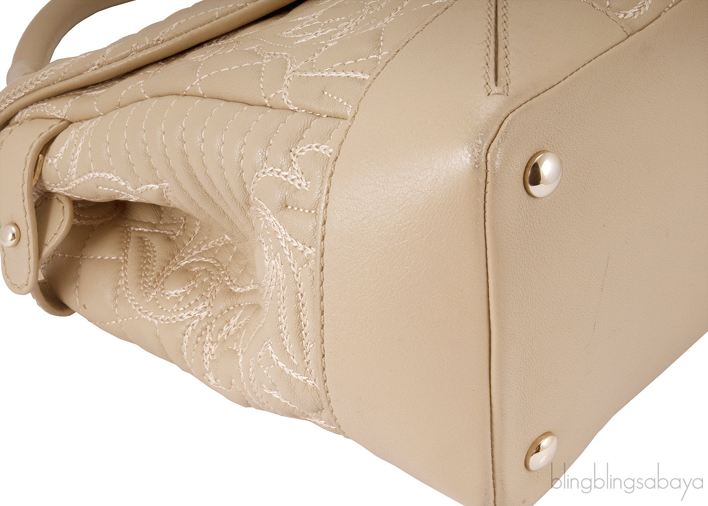 Altea Quilted Barocco Vanitas Bag