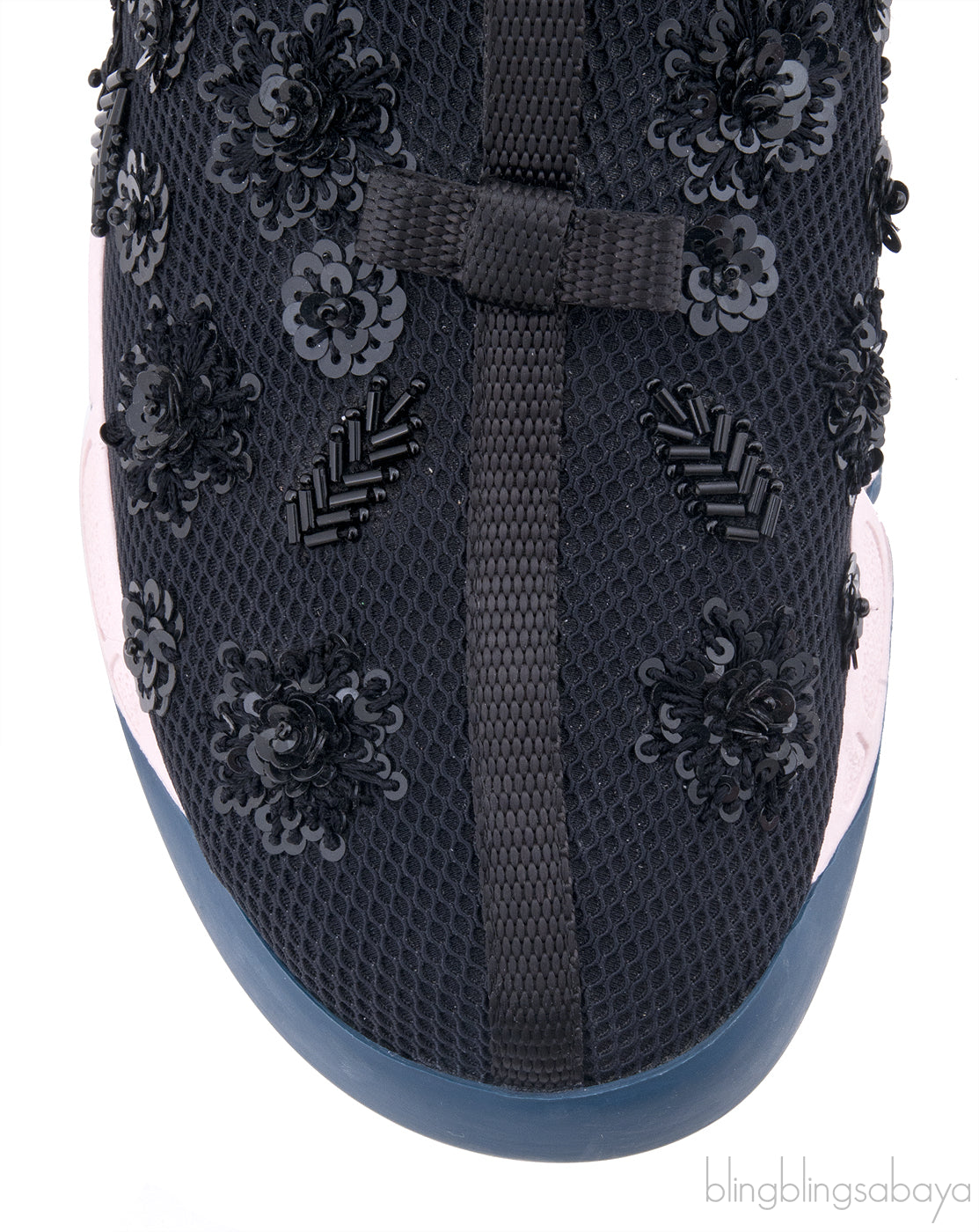 Floral Black Fushion Sneakers