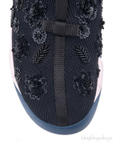 Floral Black Fushion Sneakers