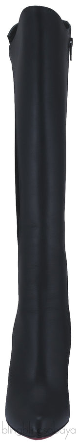 Black Leather & Suede Boots
