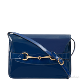 Gucci Bright Bit Patent Leather Shoulder Bag