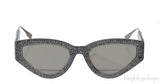CatStyleDior 1S Grey Crystal Sunglasses