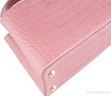Capucines Vieux Rose Crocodile BB