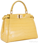 Mini Yellow Crocodile Peekaboo