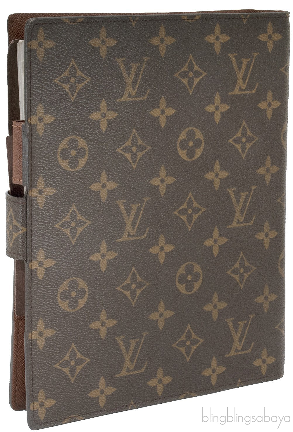 Large Ring Monogram Agenda