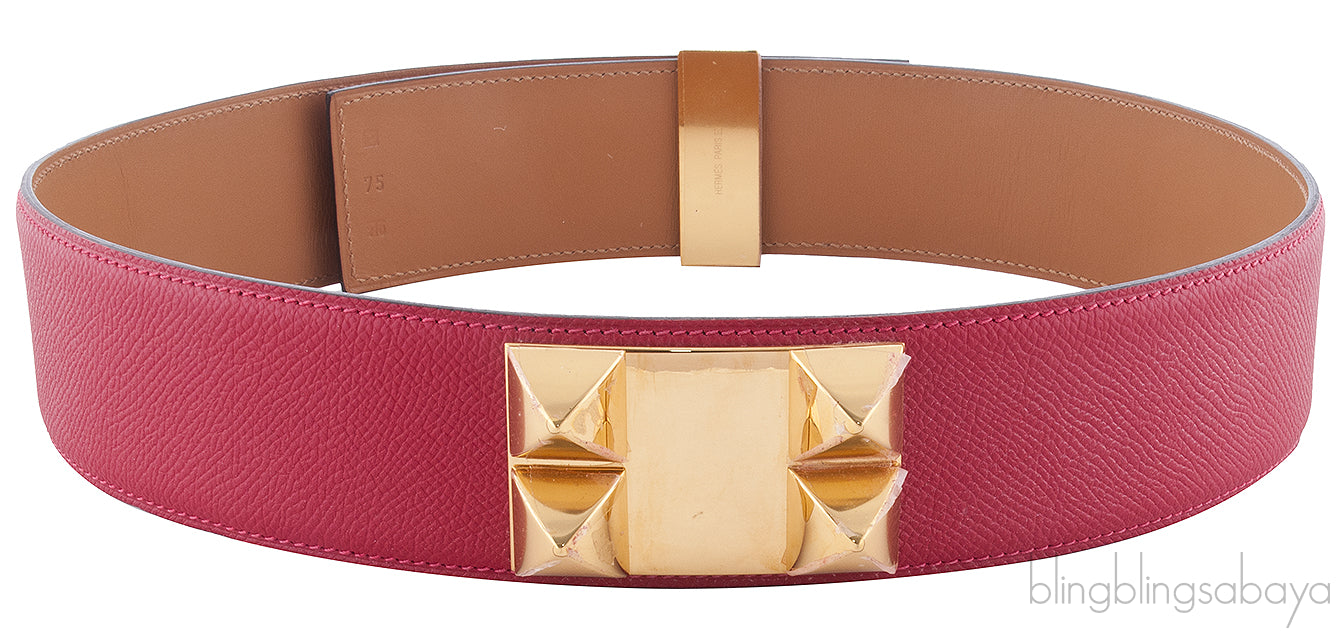 Collier de Chien Epsom Belt GHW*
