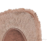 Hermes Oran Teddy Bear Brown Sandals