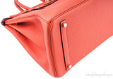Birkin 35 Orange Taurillon Clem.