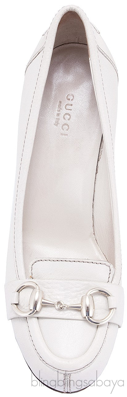 Leather Wedge Loafer