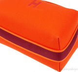 Bride-A-Brac Orange Canvas Pouch