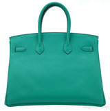 Birkin 35 Mint Taurillon Clem