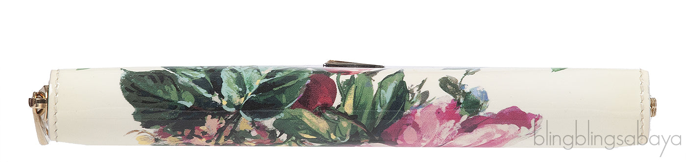 Dolce & Gabbana Floral Zip Around Continental Wallet