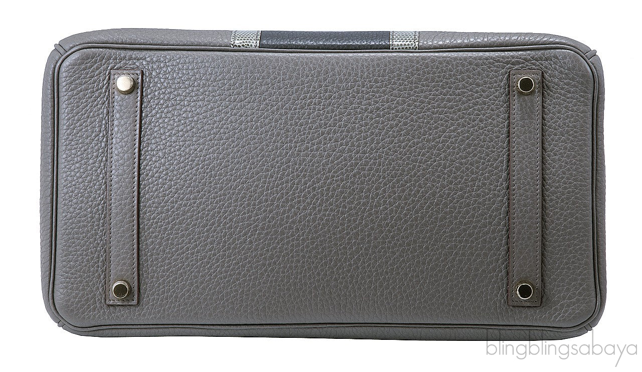 Birkin 35 Club Tri-Color Etain