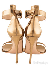 Portifino Gold Slingback Sandals