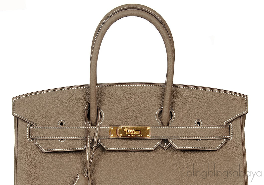 Birkin 35 Etoupe Togo GHW